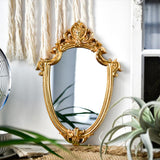 European Style Resin Hanging Wall Oval Mirror Home Nordic Decoration Mirror