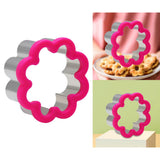 Maxbell  Nonstick Cookies Cutter Paste Pastry Baking Mold Flower Shape Orange