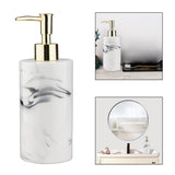 Maxbell 1pc Hand Soap Dispenser Pump Bottle Refillable Container for Hand Soap 350ml white