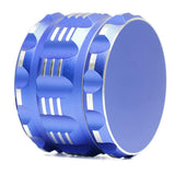 Maxbell 4 Layers Herb Grinder Metal Aluminum Alloy Cigarette Tobacco Crusher Blue