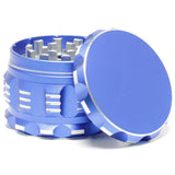 Maxbell 4 Layers Herb Grinder Metal Aluminum Alloy Cigarette Tobacco Crusher Blue
