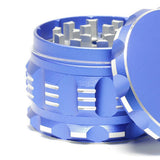 Maxbell 4 Layers Herb Grinder Metal Aluminum Alloy Cigarette Tobacco Crusher Blue