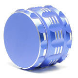 Maxbell 4 Layers Herb Grinder Metal Aluminum Alloy Cigarette Tobacco Crusher Blue