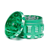 Maxbell 4 Layers Herb Grinder Metal Aluminum Alloy Cigarette Tobacco Crusher Green