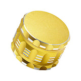 Maxbell 4 Layers Herb Grinder Metal Aluminum Alloy Cigarette Tobacco Crusher Gold