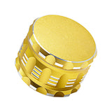 Maxbell 4 Layers Herb Grinder Metal Aluminum Alloy Cigarette Tobacco Crusher Gold