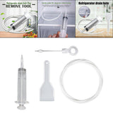 Maxbell Refrigerator Drain Hole Dredge Clean Tool Clog Remover Style2