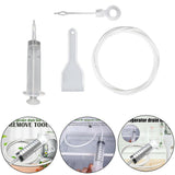 Maxbell Refrigerator Drain Hole Dredge Clean Tool Clog Remover Style2