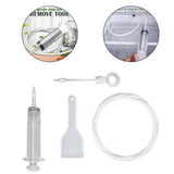 Maxbell Refrigerator Drain Hole Dredge Clean Tool Clog Remover Style2