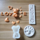 Maxbell Silicone Mold Baking Tool Valentines' Day Handmade Cake Candy Bakeware Heart