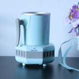 Maxbell Portable Quick Electric Beverage Cup Cooler for Milk Coffee Blue
