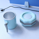 Maxbell Portable Quick Electric Beverage Cup Cooler for Milk Coffee Blue