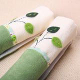 Maxbell Kitchen Appliance Oven Refrigerator Door Handle Covers Protector Tool Green