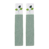 Maxbell Kitchen Appliance Oven Refrigerator Door Handle Covers Protector Tool Green