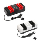 Maxbell Electric Knife Sharpener 15 Degree Bevel 2 Wide Stages Grooves Black white
