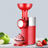 Maxbell Home Electric Frozen Fruit Ice Cream Maker Yogurt Sorbet Machine Red