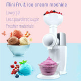 Maxbell Home Electric Frozen Fruit Ice Cream Maker Yogurt Sorbet Machine White