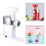 Maxbell Home Electric Frozen Fruit Ice Cream Maker Yogurt Sorbet Machine White