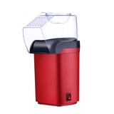 Maxbell Hot Air Electric Popcorn Popper Maker Machine Fat-Free Removable Cover Red