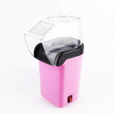 Maxbell Hot Air Electric Popcorn Popper Maker Machine Fat-Free Removable Cover Pink