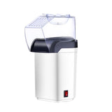 Maxbell Hot Air Electric Popcorn Popper Maker Machine Fat-Free Removable Cover White