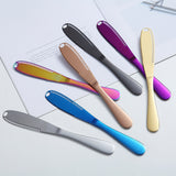 Maxbell Stainless Steel Butter Knife Sandwich Spreader Grater Slicer Rose Golden