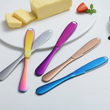 Maxbell Stainless Steel Butter Knife Sandwich Spreader Grater Slicer Rose Golden