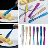Maxbell Stainless Steel Butter Knife Sandwich Spreader Grater Slicer Rose Golden