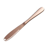 Maxbell Stainless Steel Butter Knife Sandwich Spreader Grater Slicer Rose Golden