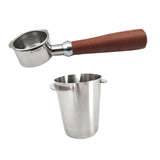 Maxbell Coffee Portafilter with Dosing Cup for 51/54mm Espresso Machine 54mm +3 ears