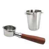 Maxbell Coffee Portafilter with Dosing Cup for 51/54mm Espresso Machine 54mm +3 ears