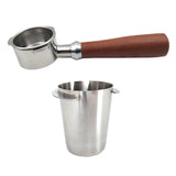 Maxbell Coffee Portafilter with Dosing Cup for 51/54mm Espresso Machine 54mm +3 ears