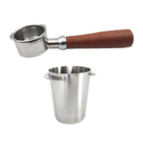 Maxbell Coffee Portafilter with Dosing Cup for 51/54mm Espresso Machine 54mm +3 ears