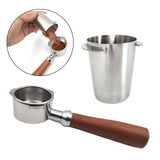 Maxbell Coffee Portafilter with Dosing Cup for 51/54mm Espresso Machine 54mm +3 ears