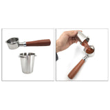 Maxbell Coffee Portafilter with Dosing Cup for 51/54mm Espresso Machine 54mm +3 ears