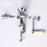 Maxbell  Hand Crank Grain Mill Table Clamp Manual Grain Grinder for Wheat Coffee Seed