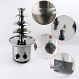 Maxbell 35-Ounce 4-Pound Capacity Electric Chocolate Fondue Fountain For BBQ Sauce