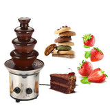 Maxbell 35-Ounce 4-Pound Capacity Electric Chocolate Fondue Fountain For BBQ Sauce