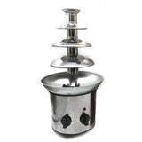 Maxbell Electric Chocolate Fondue Fountain DIY Waterfall For Nacho Cheese BBQ Sauce