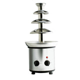 Maxbell Electric Chocolate Fondue Fountain DIY Waterfall For Nacho Cheese BBQ Sauce