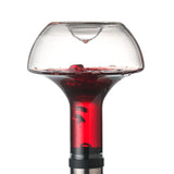 Maxbell  Sophisticated Wine Decanter Hand Blown Lead Free Crystal Carafe with Stopper