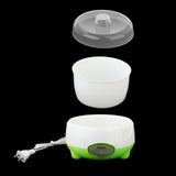 Maxbell Yogurt Maker Automatic Yogurt Maker Machine DIY Homemade Yogurt Tool Green