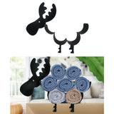 Maxbell Iron Toilet Roll Paper Tissue Holder Countertop Stand for Bathroom  Elk