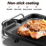 Maxbell Smokeless Korean Indoor Electric Grill 1350W Adjustable Temperature AU M