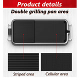 Maxbell Smokeless Korean Indoor Electric Grill 1350W Adjustable Temperature AU M