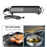 Maxbell Smokeless Korean Indoor Electric Grill 1350W Adjustable Temperature AU M