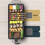 Maxbell Smokeless Korean Indoor Electric Grill 1350W Adjustable Temperature AU L