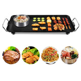 Maxbell Smokeless Indoor Electric BBQ Grill 1350W Nonstick Low-Fat Meals UK Plug L