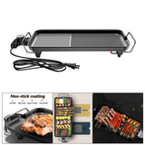 Maxbell Korean Indoor Electric BBQ Grill Machine Fast Heat Up Low-Fat Meals US M