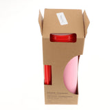 720ml Color Changing Cup Plastic Cold Water Straw Cup Pink